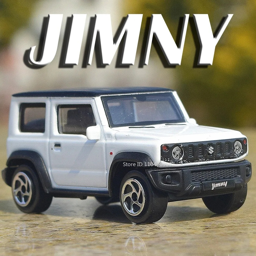 

1:52 Suzuki Jimny Модель игрушечного автомобиля из сплава, литой под давлением миниатюрный транспорт, горка вперед, изысканный интерьер, амортизация, подарки для детей