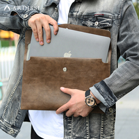 Sleeve Case for ( MacBook Mac Book iPad ) Air M1 M2 Pro 13 3 13.6 14 2 12 9 Inch Cover Bag Leather Men's Folder 2022 2021 2020