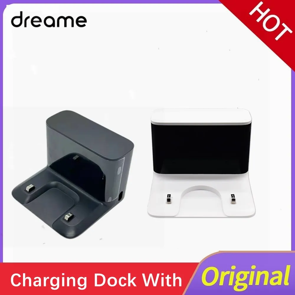 Original Accessories Charger Docking Station Base Charging Dock With Cable Spare Parts for Dreame L10 Spro Robot Vacuum Cleaner