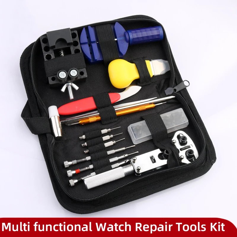 

Tools set Watchmaker Watch Repair Repairing Tools Kit, Case RemoverOpener Bar Set, open watch cover,Convenience Brand Clock Tool