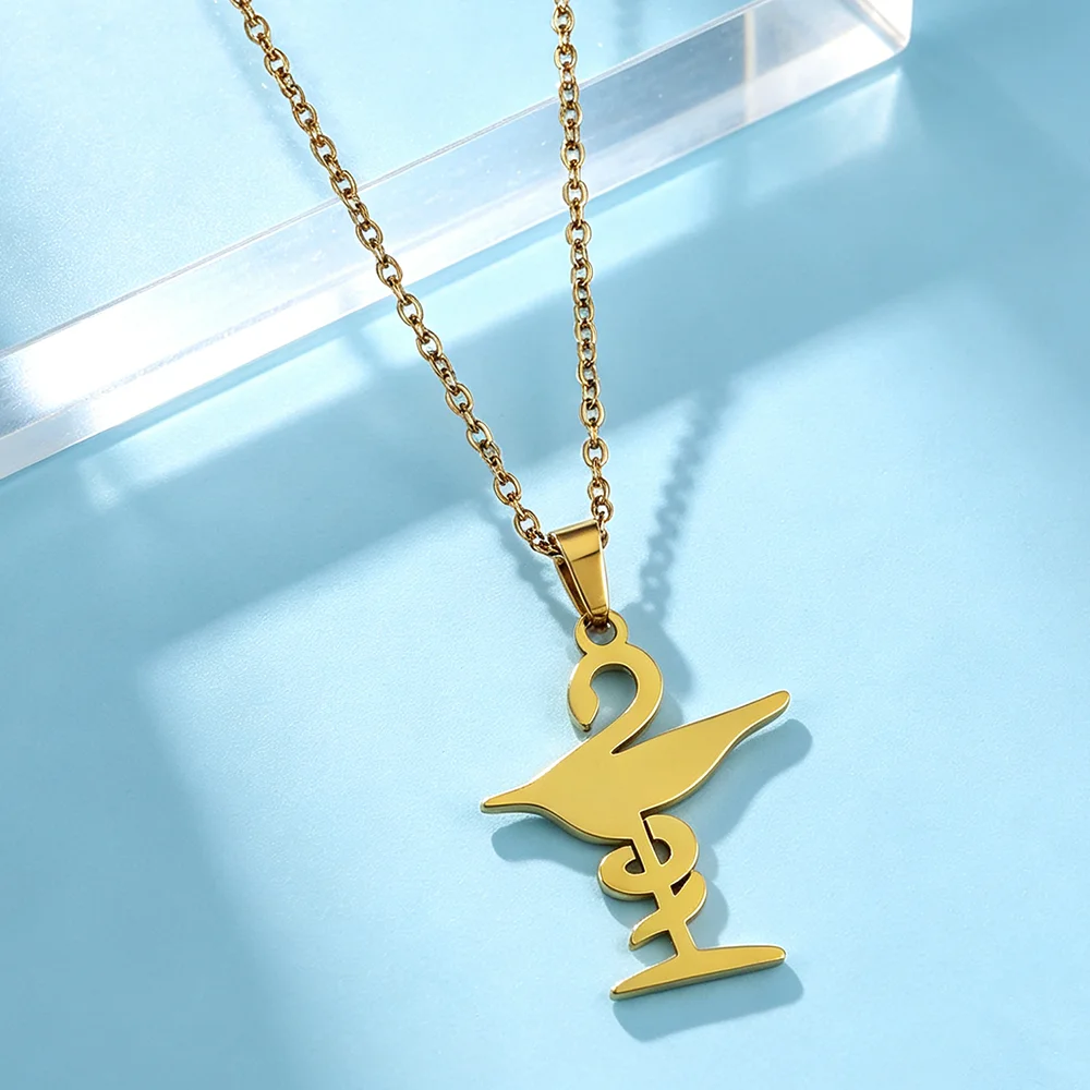 Kalung dengan liontin berbentu - Steel Chain ulasan dan harga