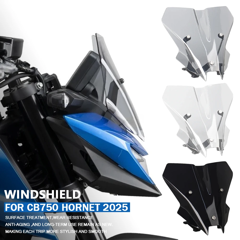 

Motorcycle Accessories Touring Visor Wind Air Fairing Deflector Screen For Honda CB750 Hornet CB 750 HORNET 2025 Windshield