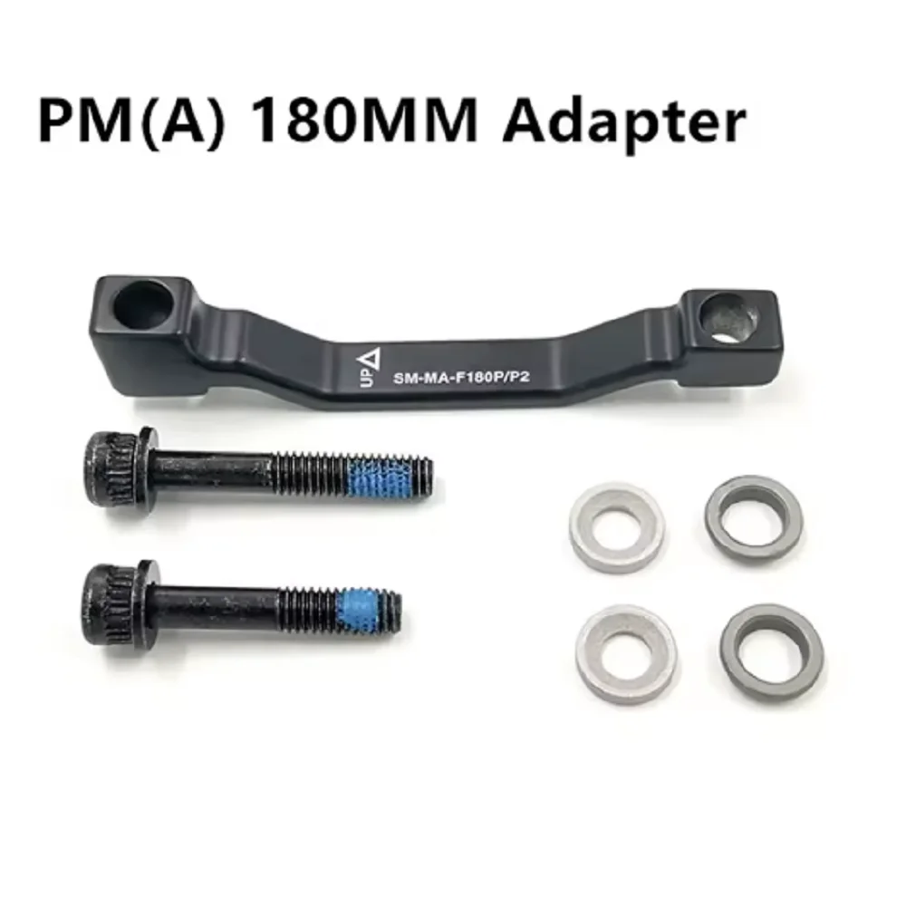 

SHIMANO Original Disc Brake Adapter PM A Pillar Disc Brake Bracket For 180mm 203mm Rotor RT86 RT81 RT56 F180P/P2 F203P/PM