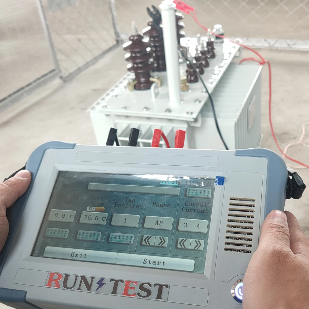 Transformer DC Resistance Tester 10A Handheld | Winding Resistance Measurement Device