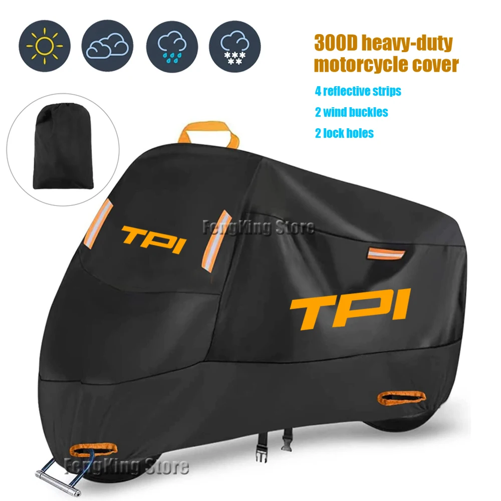 For KTM EXC TPI XC XC-W TPI 300 EXC XC TPI Motorcycle Cover Waterproof Outdoor Scooter UV Protector Rain Cover