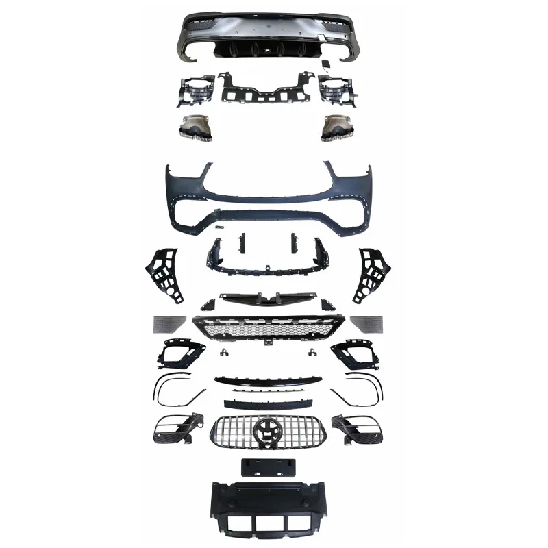 

Suitable for Mercedes-Benz GLE COUPE surround C167 to GLE63COUPE AMG front and rear bar assembly large surround