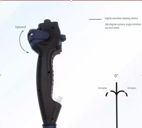 High-definition camera for pet bronchoscopy and otolaryngology examination