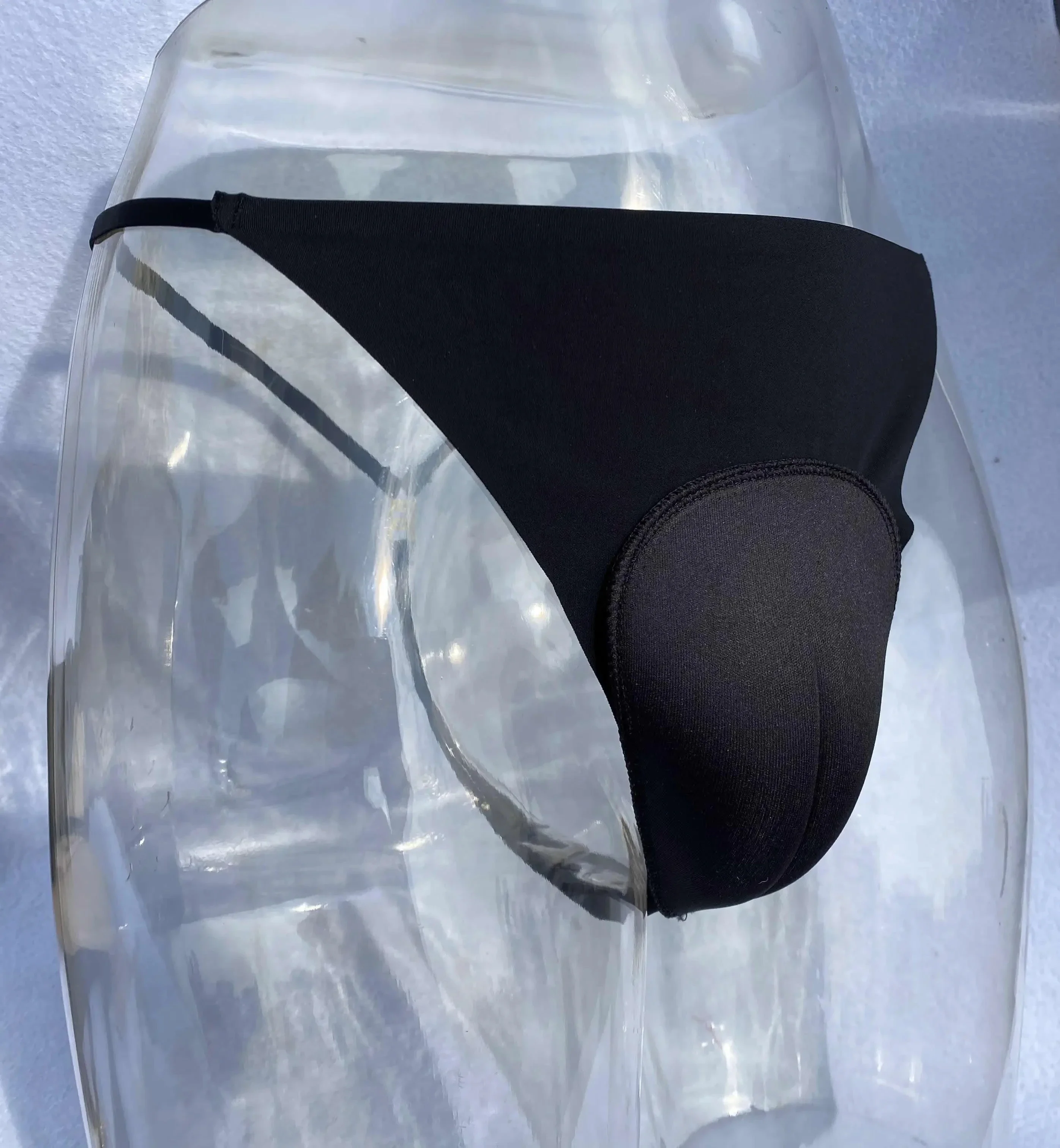 Ice Silk Camel Toe Control Panty Hiding Gaff T-back Crossdresser Transgender Gay Male Underwear Drag Queen Thong