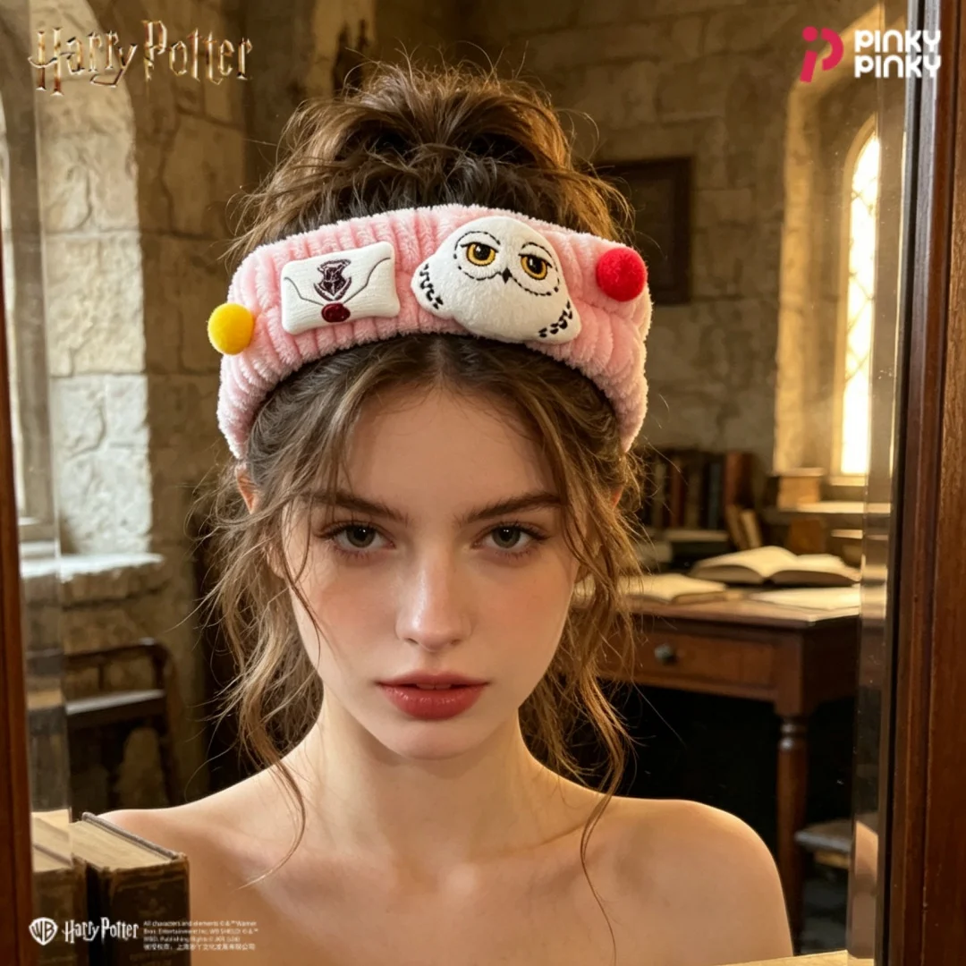 Diadema de Peluche de Harry Potter, Caja Sorpresa, Linda Figura 3D para Uso Diario, Regalo de Halloween, Navidad, Cumpleaños para Estudiantes, Fans y Mujeres