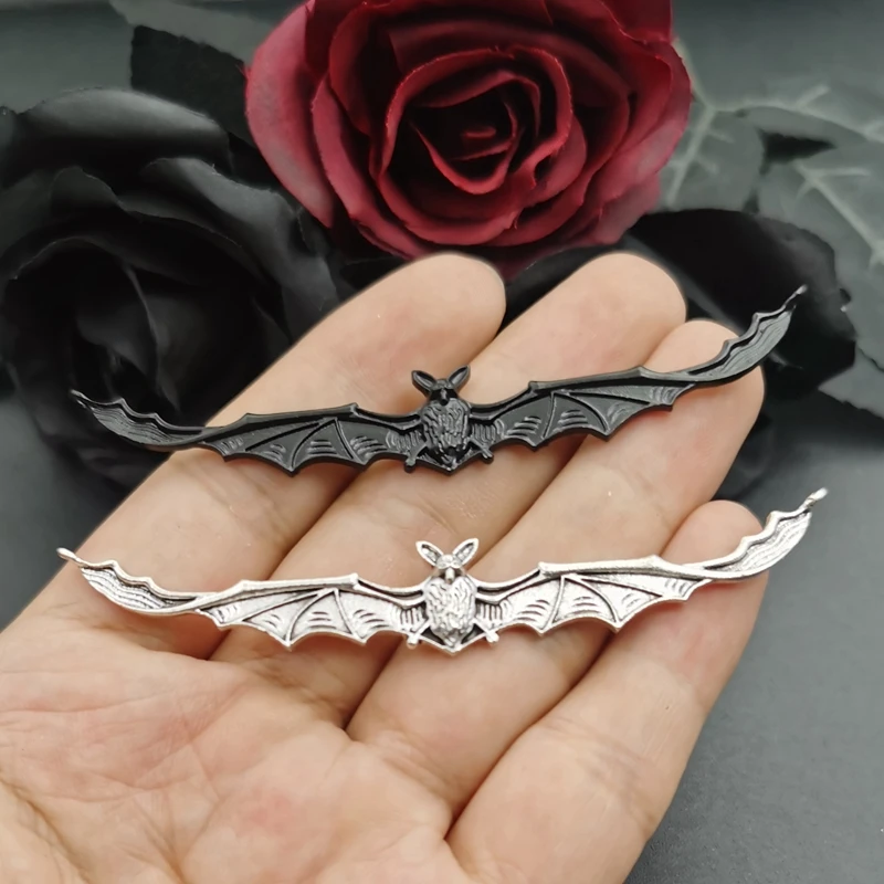 5 Pieces, Vampire Bat Pendant, Gothic Bat Pendant, Halloween Accessories, DIY Handmade Crafts Accessories