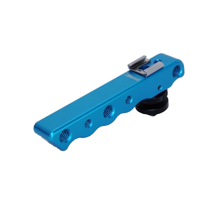 

camera top hotshoe handle with 1\4 3\8 screw video DV extension Handheld can install flash LED microphone monitor