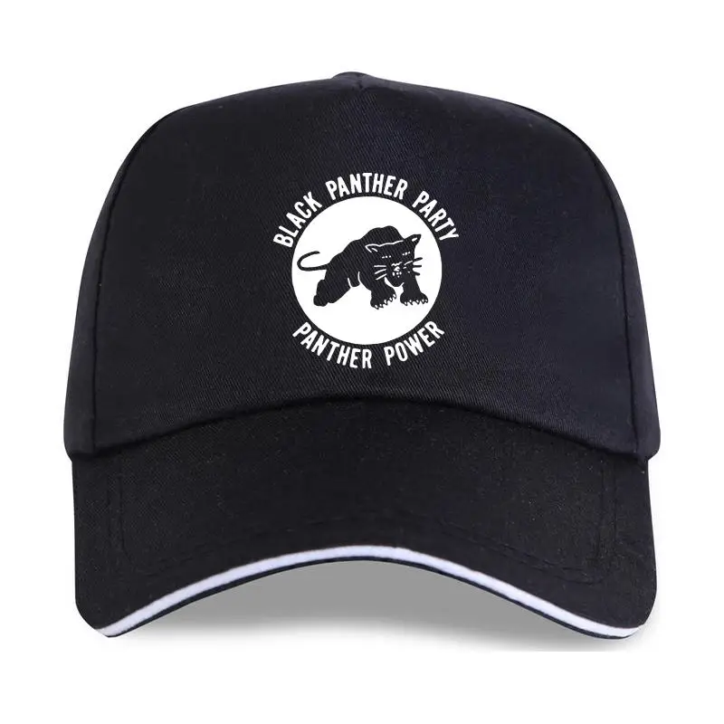 New 2021 Black Panther Party Logo *Malcolm X White Black Size S To 3XL Teenage Natural Cotton Printed Baseball cap