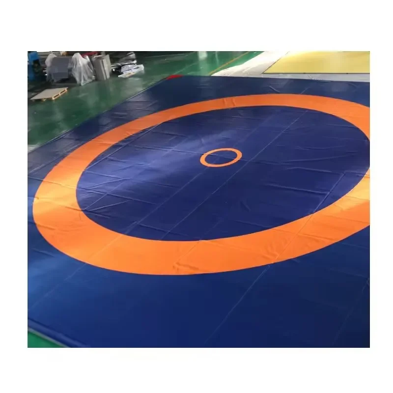 Customized LOGO Gym Equipment 8mx8m Martial Arts Training Wrestling Mat Cover /Grappling Mat
