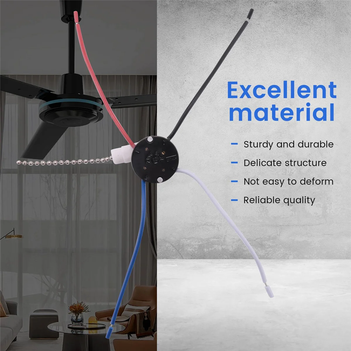 Unsai Ceiling Fan S… - image