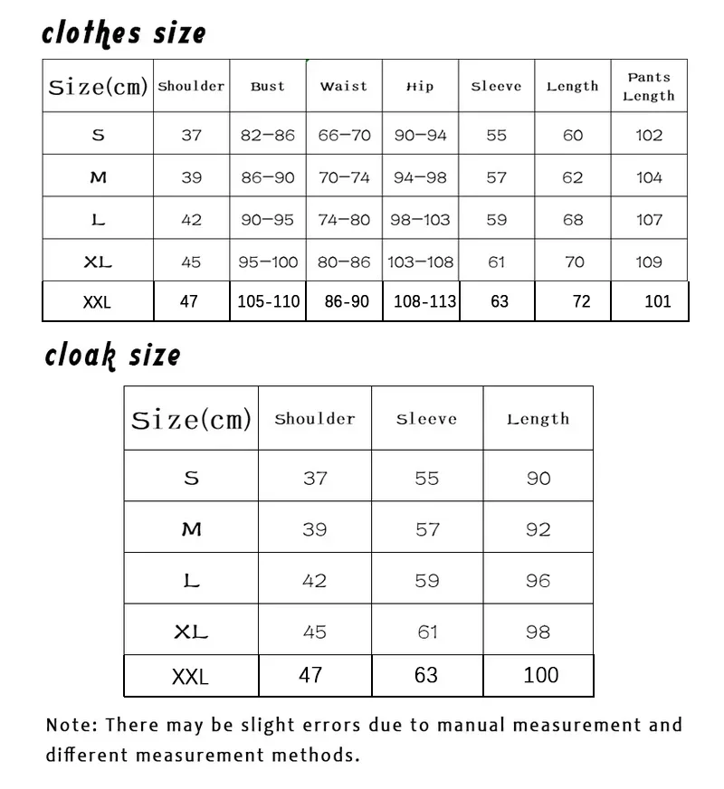2026 새로운 애니메이션 사비토 코스프레 의상 기모노 화이트 망토 맨 코트 라이닝 바지 가발 할로윈 의상 썸네일 5