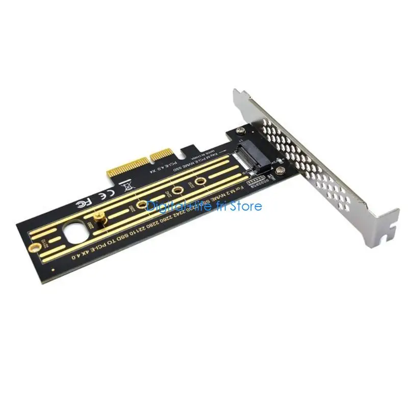 E06D M.2 Adapter Card NVME SSD To Pci-e X4 4.0 Gen4 Adapter Card Supports 2230/2242/2260/2280/20110 SSD Disk Card