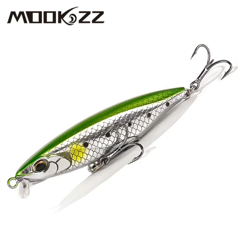 MOOKZZ 7.5G 68MM Top Hard Fishing Lures Sinking Minnow High Quality Baits Wobblers