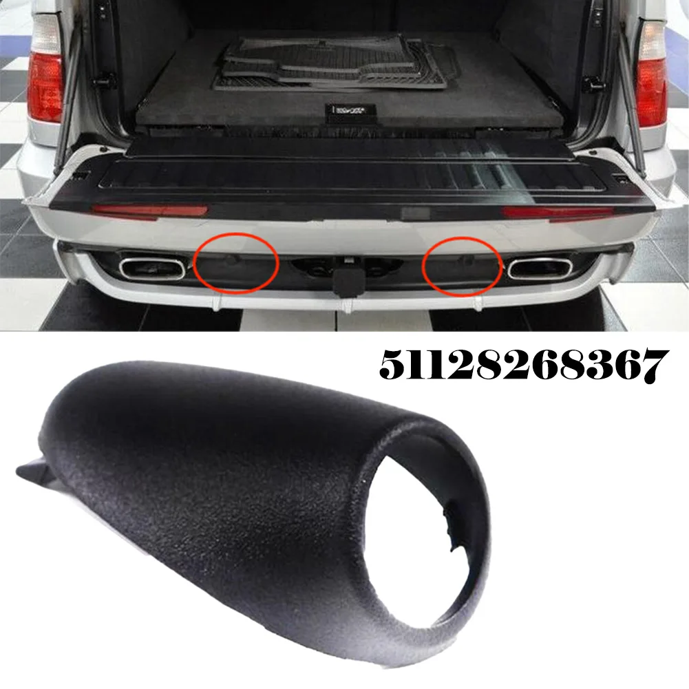 1pc Rear Middle Pdc Parking Sensor Outer Cover Trim 51128268367 For BMW E53 2000-2006 Replacement Accessory