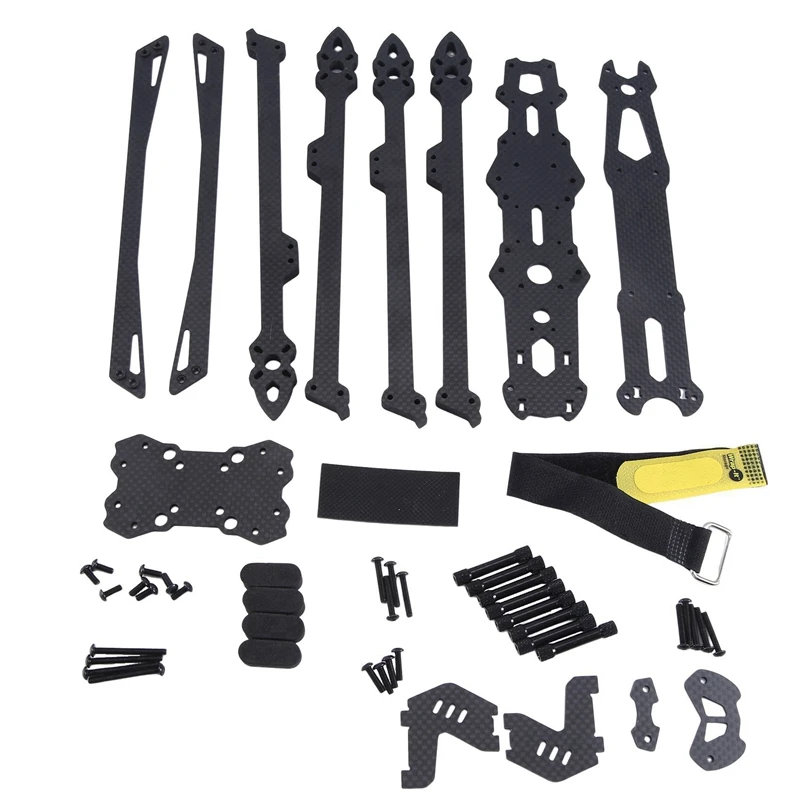 Новая рама из углеродного волокна-5X 3K MARK4 V2, 10 дюймов, 427 мм, колесная база, RC FPV, комплект рамы для гоночного дрона для фристайла (C)