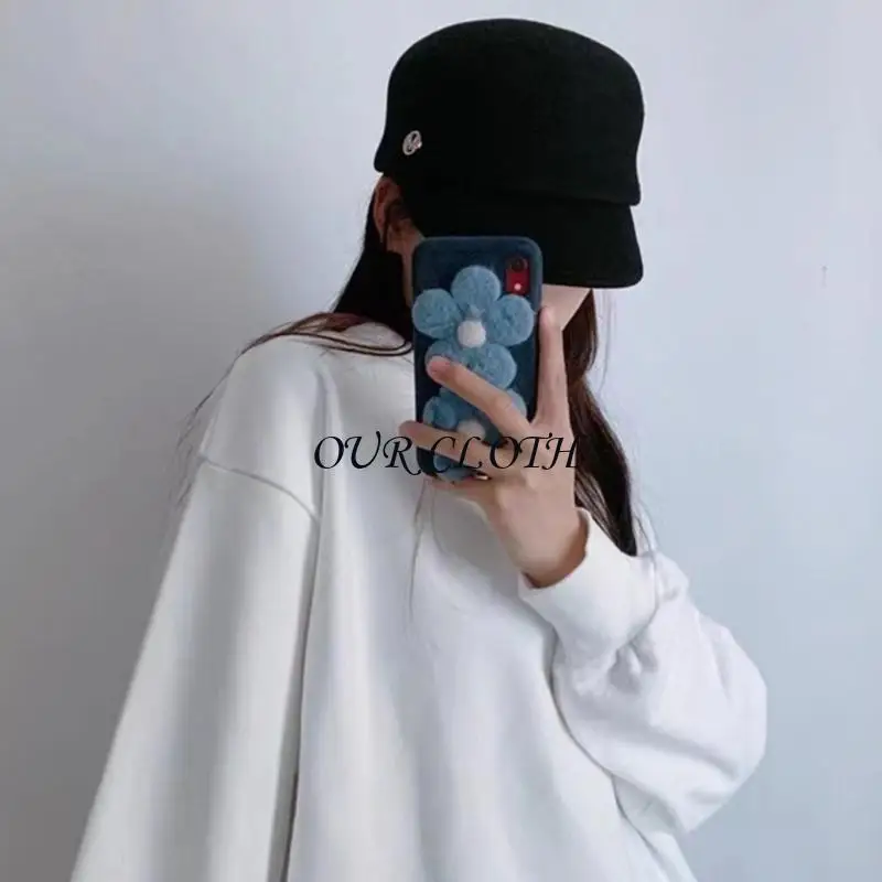 

Шерстяная шляпа-федора для взрослых, модная однотонная фуражка, кепка для верховой езды, элегантный берет, унисекс, зима-осень,