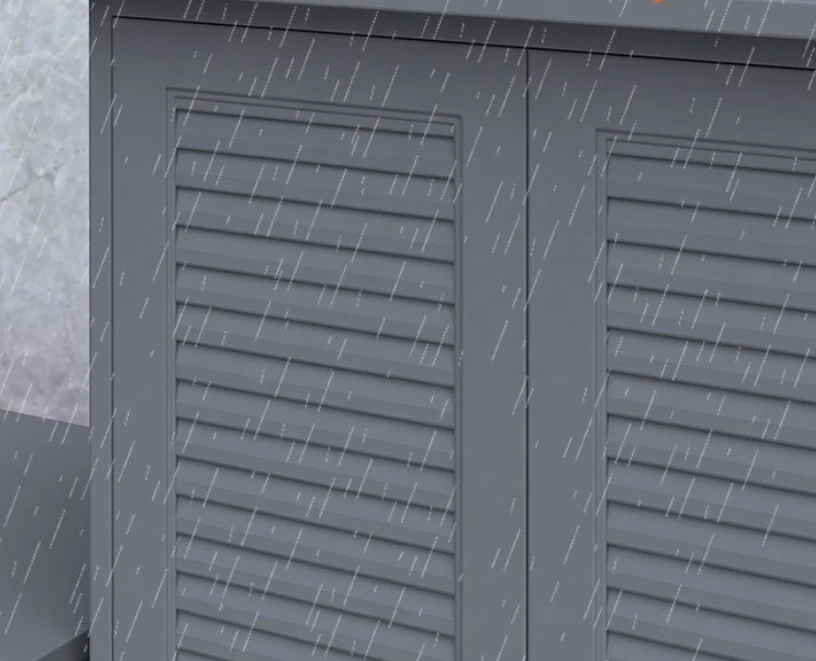 야외 정원 도구 보관함, 방수, 자외선 차단, 낚시 장비 보관함