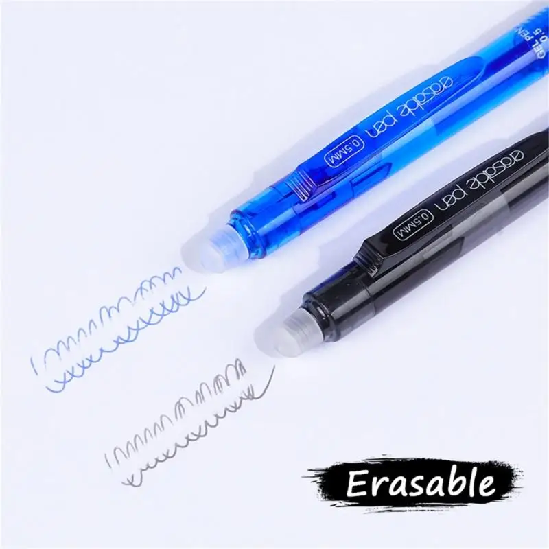Y1UB 5Pcs Erasable Gel Pen Retractable Gel Inks Pen 0.5MM for Note Taking Journaling