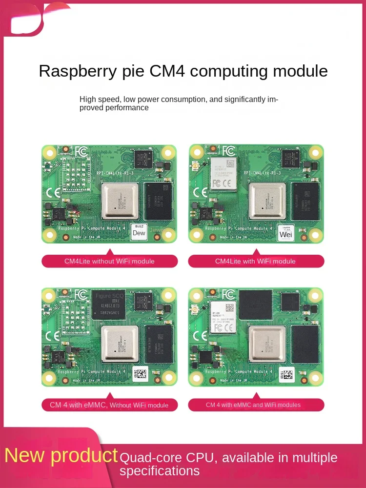 Compute module 4 FOR Raspberry Pi 4th generation computing module core board CM4 WIFI Bluetooth