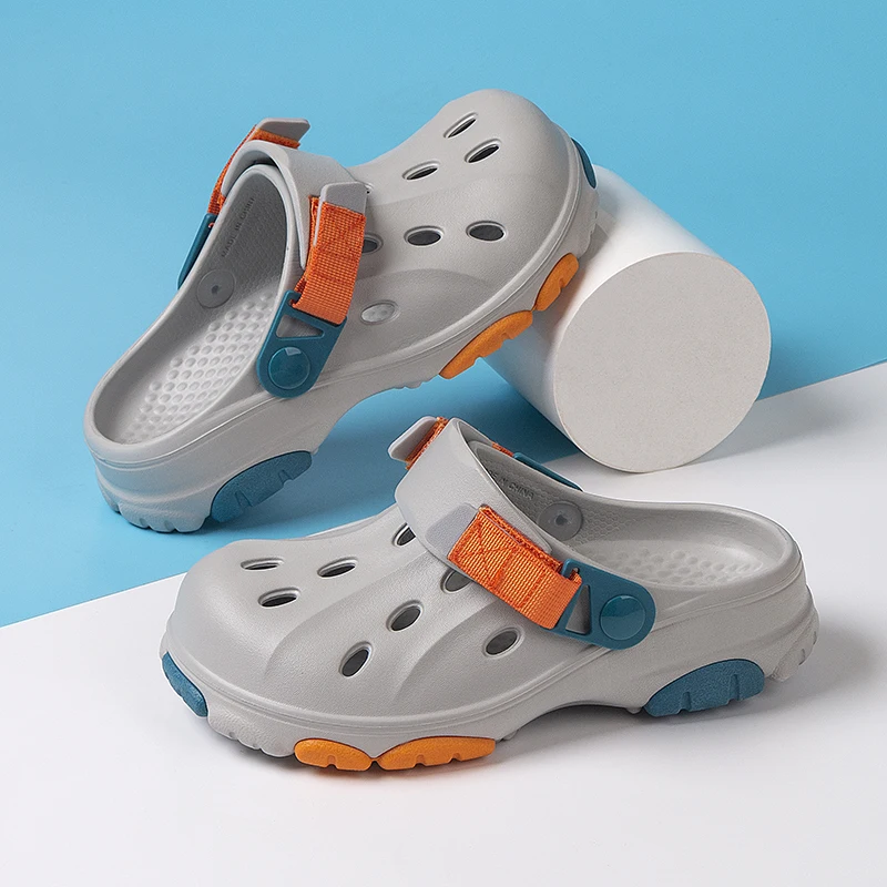 Buty dziecięce sandały chłopięce lato urocze letnie chodaki 3 do 7 lat Kids Indoor kapcie Sneaker sportowe obuwie chłopięce