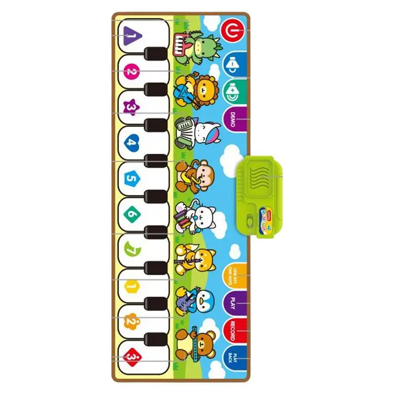 

Floor Piano Mat Floor Musical Mat Kids Play Boys Girls Development Electronic Carpet With Instruments Effects Interactive For