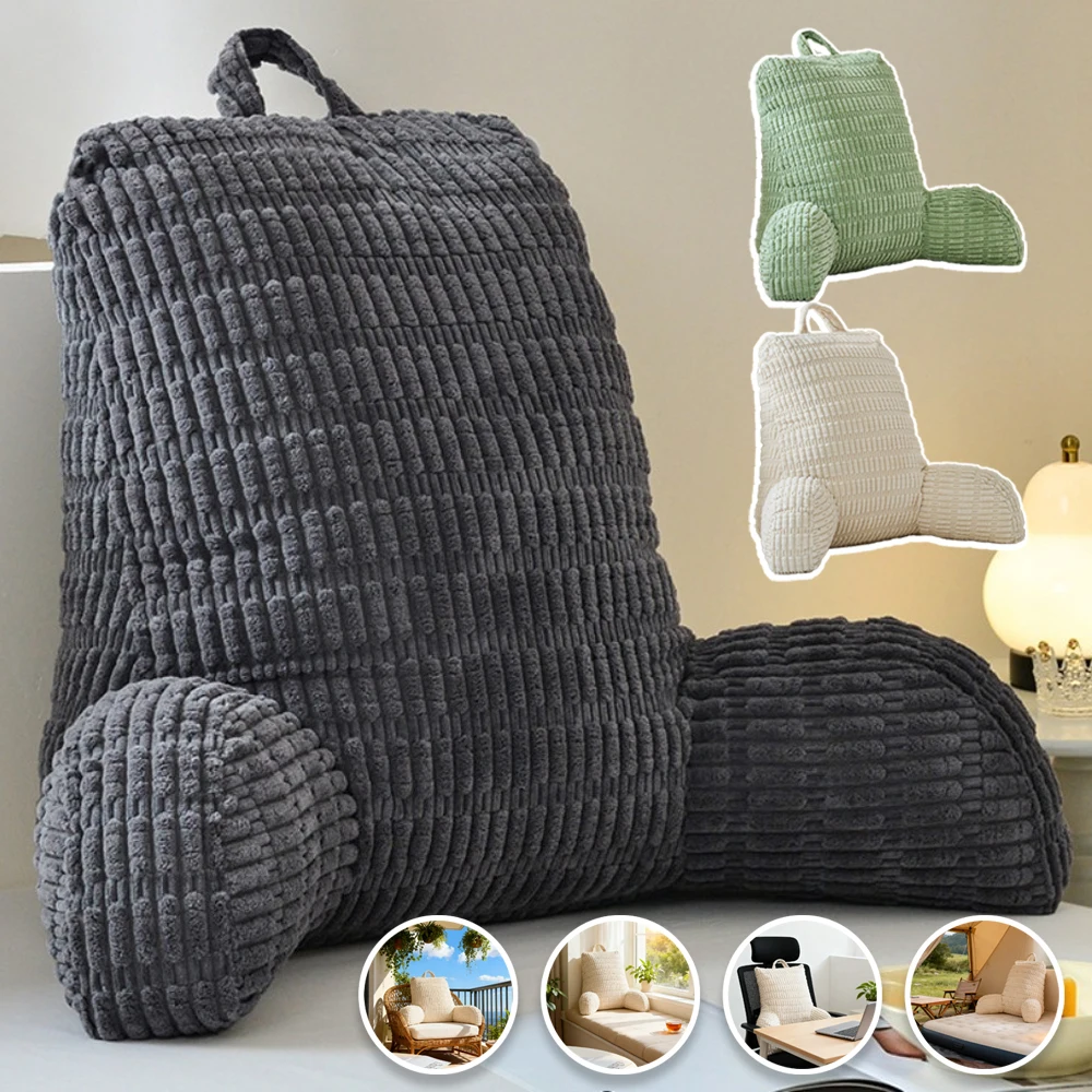 

1 Piece Long Pillow Headboards Cushion Triangle Large Back Bed Soft Bag Pillow Can Be Disassembled and Washed Bedroom Sofa 삼각쿠션