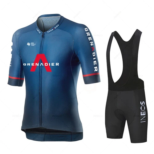 Imagen 1 del producto Ineos-Conjunto de ropa de Ciclismo Grenadier para Hombre, uniforme transpirable, secado rápido, Maillot
