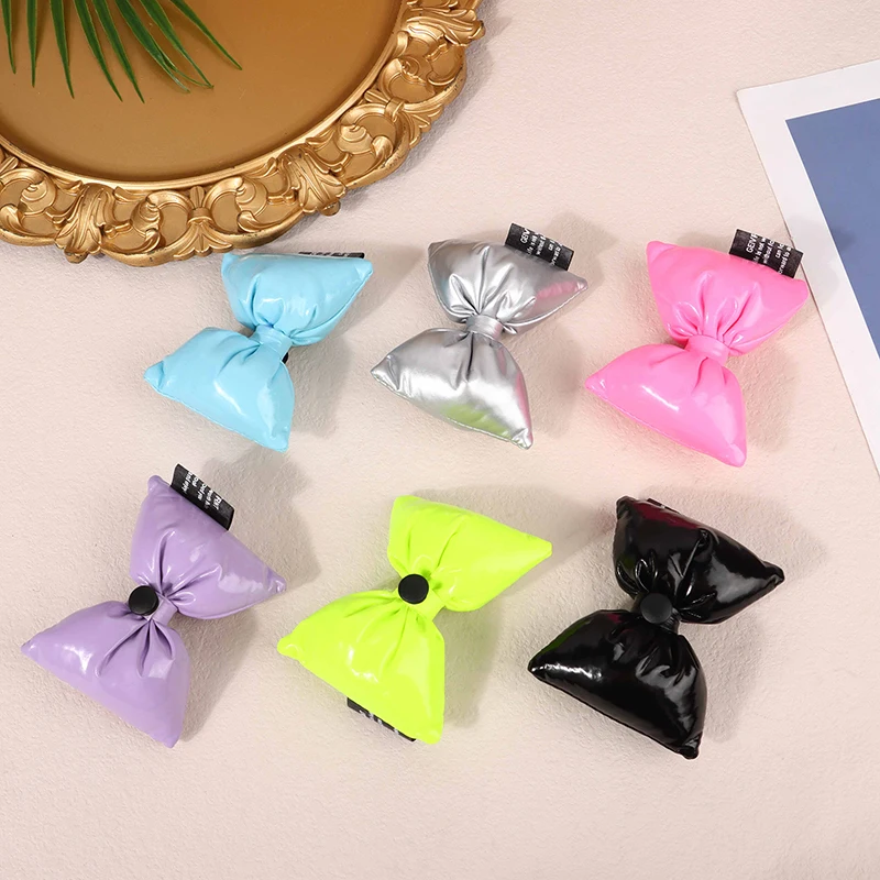 6 Styles DIY Fashion Multi Color Sweet Style Cute Bow Shoe Accessories Elegant Shoe Charms For Sandals Shoe Buckle Decorations