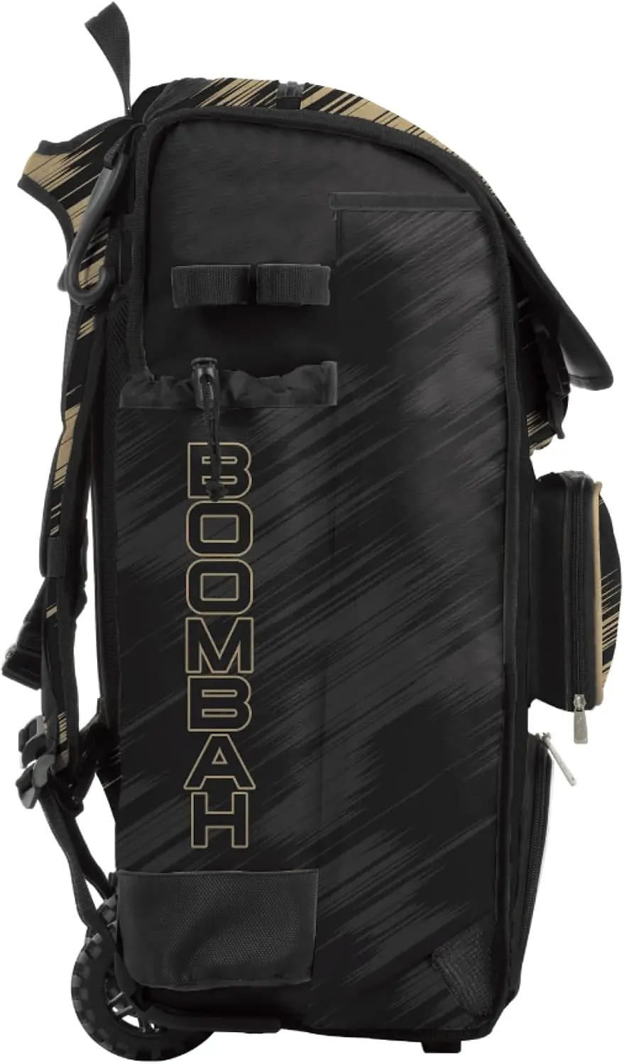 Wheeled Hybrid Catcher Bat Backpack Bag Scratch Multicolor