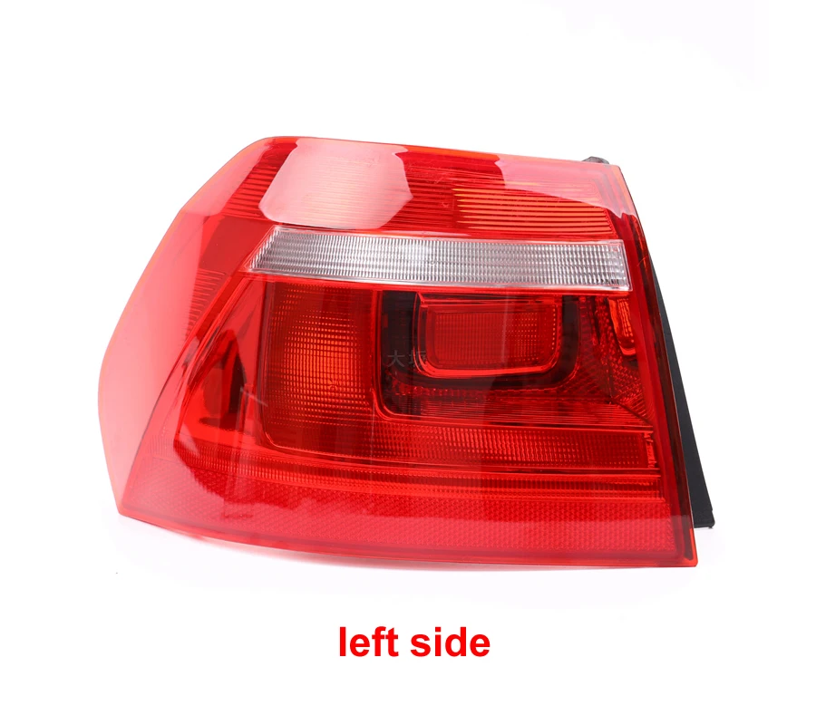 Outer Tail Lamp  For Volkswagen VW Lavida 2013 2014 Taillight Rear Brake Steering Lamps Housing No Line No Light 1PCS