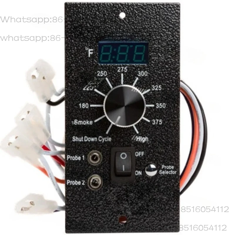 Smart Digital Display Controller for Pellet Carbon Smoker Grill with Precise Temperature Control