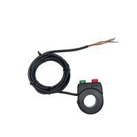 E-Bike Wuxing 2In1 Electric Bicycle Scooter Front Light Headlight Horn Button Switch Plastic Cable Length 150CM