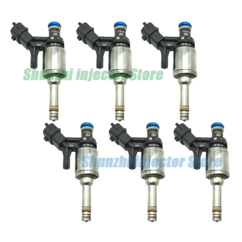 6PCS Fuel Injector Nozzle For Bmw F20 F21 F30 F31 For Citroen For Peugeot For MINI Direct For 1.6L 0261500073 0261500029