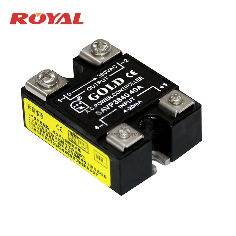 SAVP3840  New and original GOLD Single-phase Solid state relay PROPORTIONAL POWER CONTROLLER 380VAC 40A