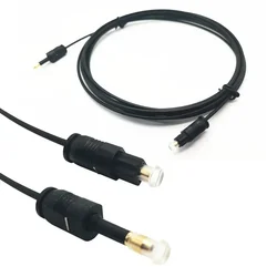 3.5mm 미니 Toslink-Toslink 케이블 디지털 광 오디오 커넥터 어댑터 케이블 OD 2.2mm 1m 1.5m 2m 3m