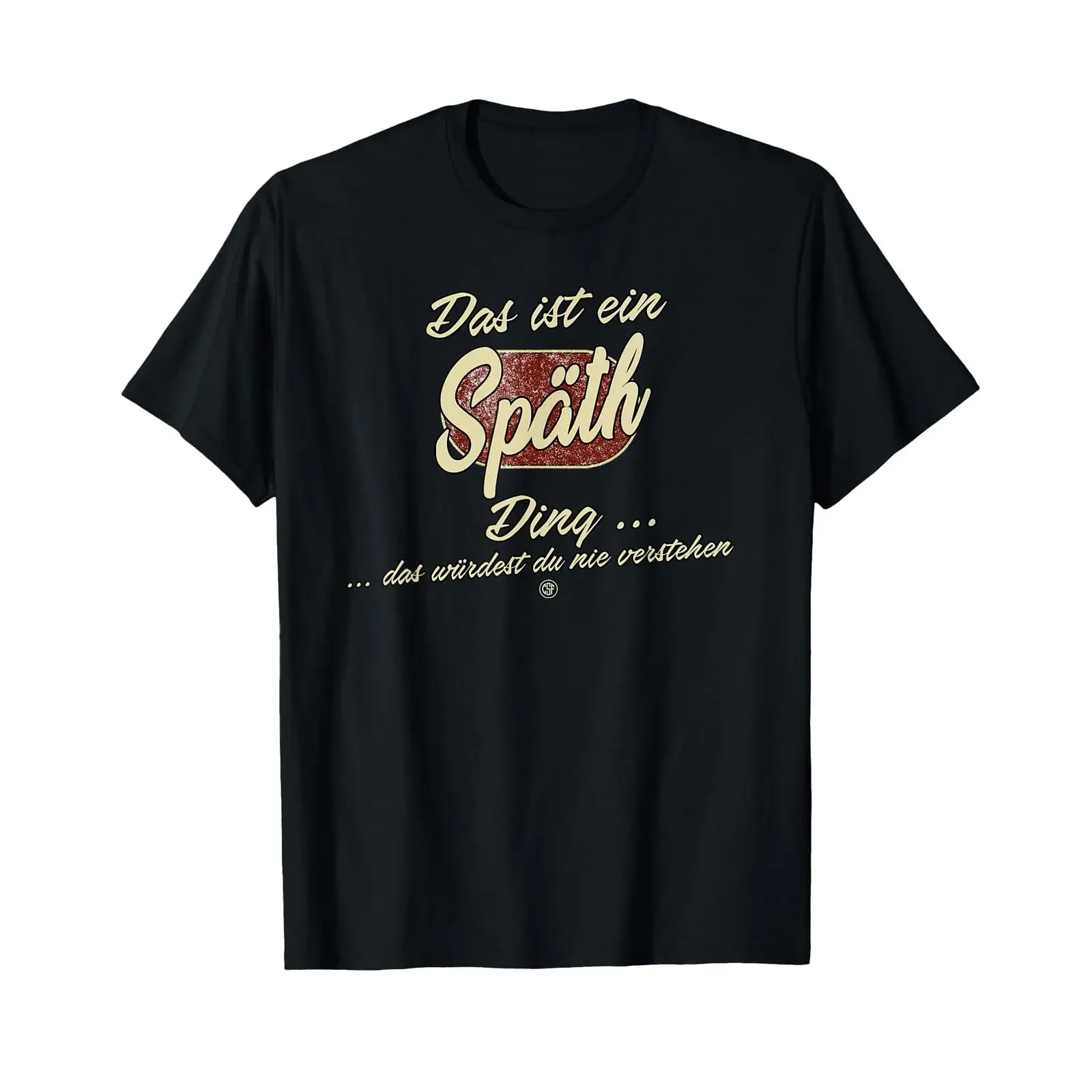 That's a Späth thing Funny Family T Shirt black vintage Washed streetwear Unisex Breathable Slightly Casual Stylish Comfortable