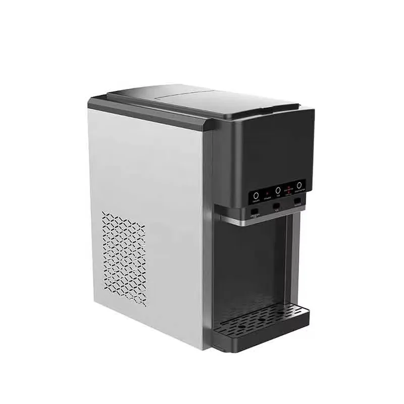 6.0L 20KG/D Factory Wholesale Ice Maker Machine 3 in 1 with Crusher Bullet Ice for Home Kitchen