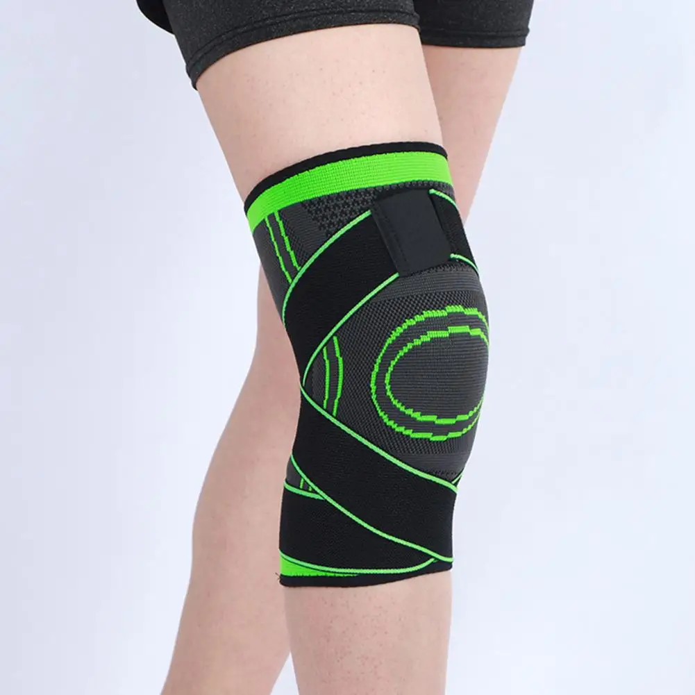 Moisture-absorbing Knee Pad Sports Knee Pad Breathable Knee Braces with Fastener Tape for Impact Resistance for Sweat