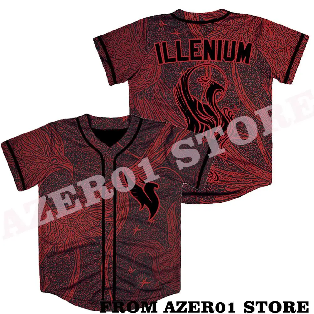 Illenium 2023 Tour Jersey Merch Jacket Cosplay Jecket Tee T-shirt Summer Men/Women Tshirt Shirt Soccer Tee Coat