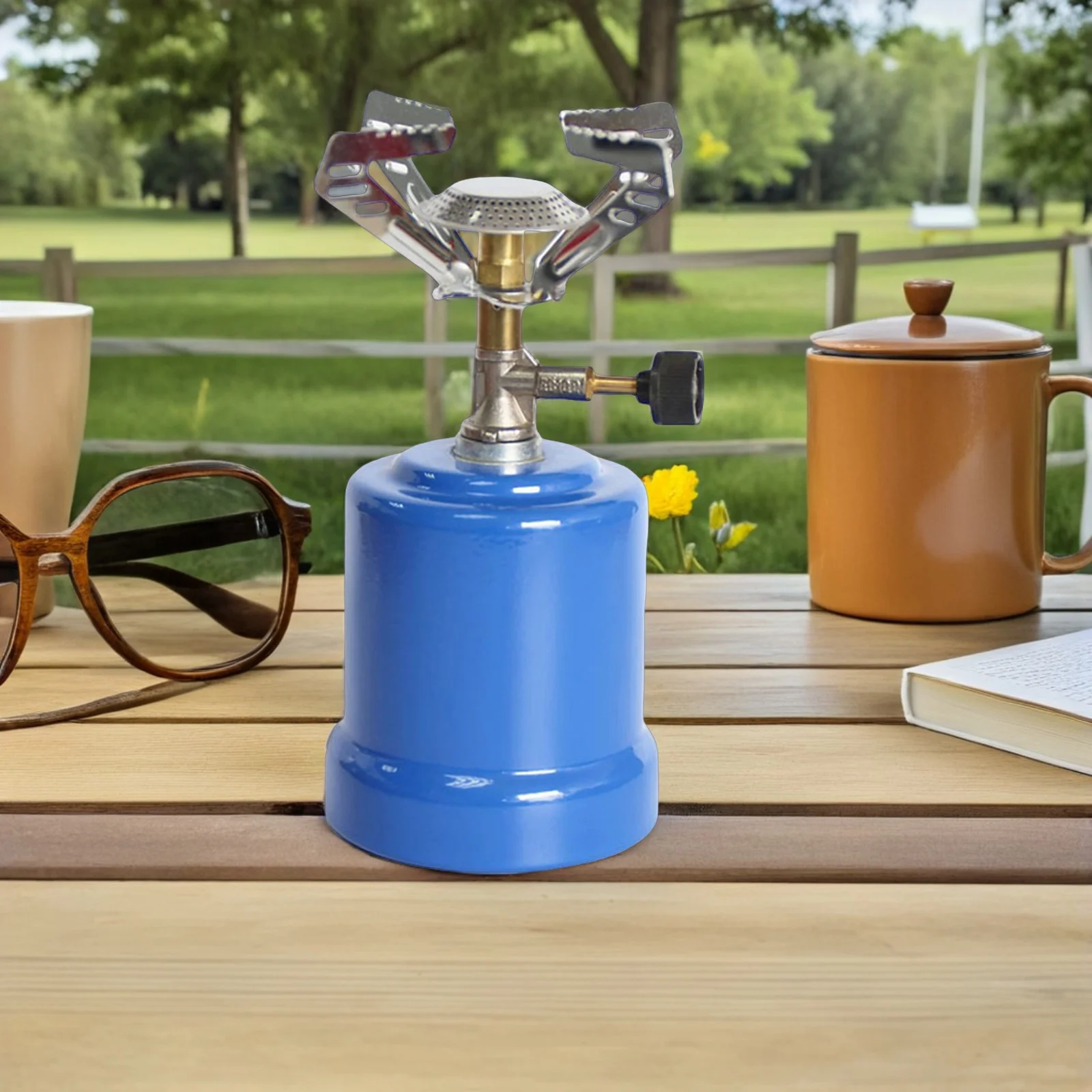 

Compact Durable Portable Stove Heatproof Outdoor Camping Cooking Gear for Hiking Backpacking Easy Carry Camping Stove