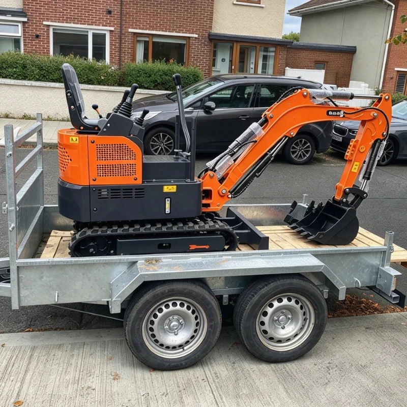 High Efficiency Customized Mini EXcavator Customized Simple Operation Low Fuel Consumption For Yard Renovation And Site Digging