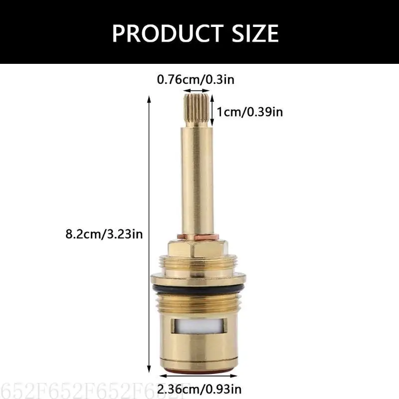 652F Válvulas torneira água quente e Válvulas