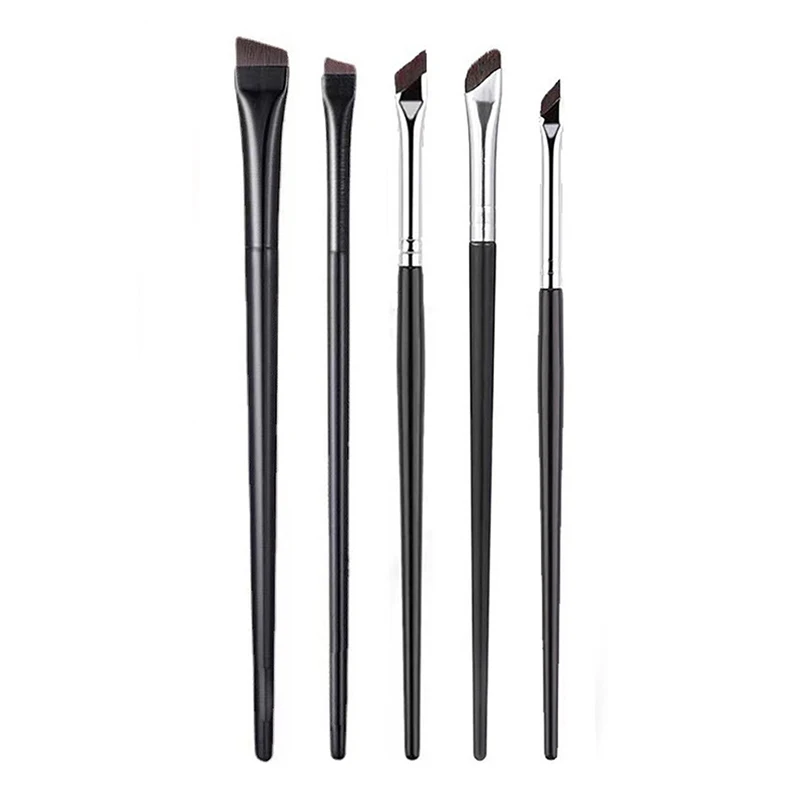Neue professionelle superdünne abgewinkelte Augenbrauenkonturpinsel Augenbrauen Eyeliner Augen Make-up Beauty Tool