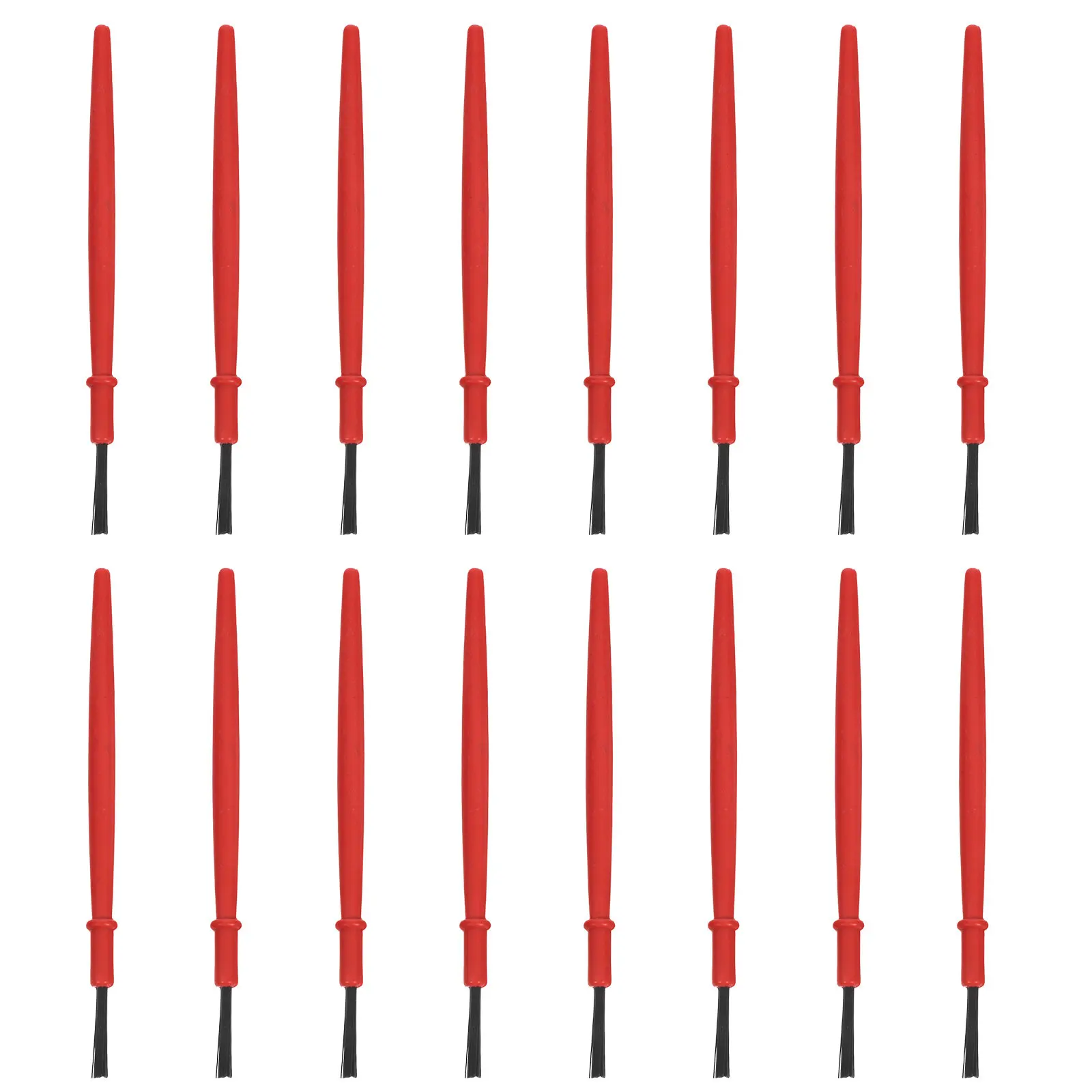 

200 шт. детских кистей для рисования, маленькие, легкие, с пластиковыми ручками, круглыми наконечниками, для детского акварельного рисования, художественные принадлежности