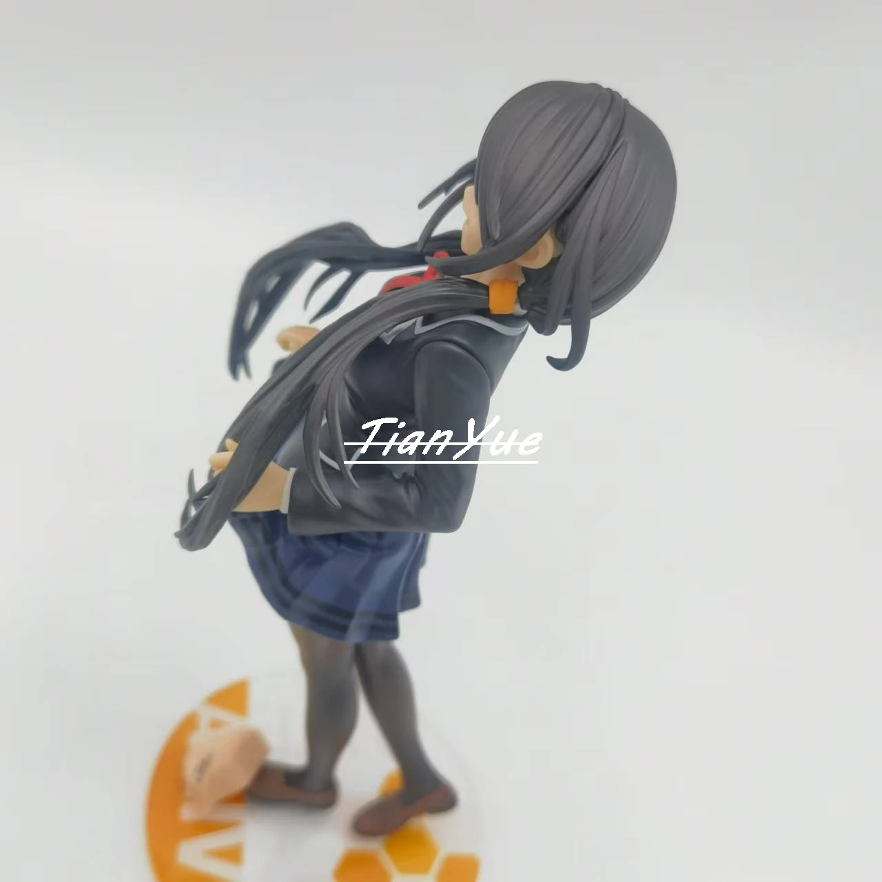 Anime DATE A LIVE Tokisaki Kurumi Uniform version cute girl Beautiful Girls Model Toys Gift 22cm