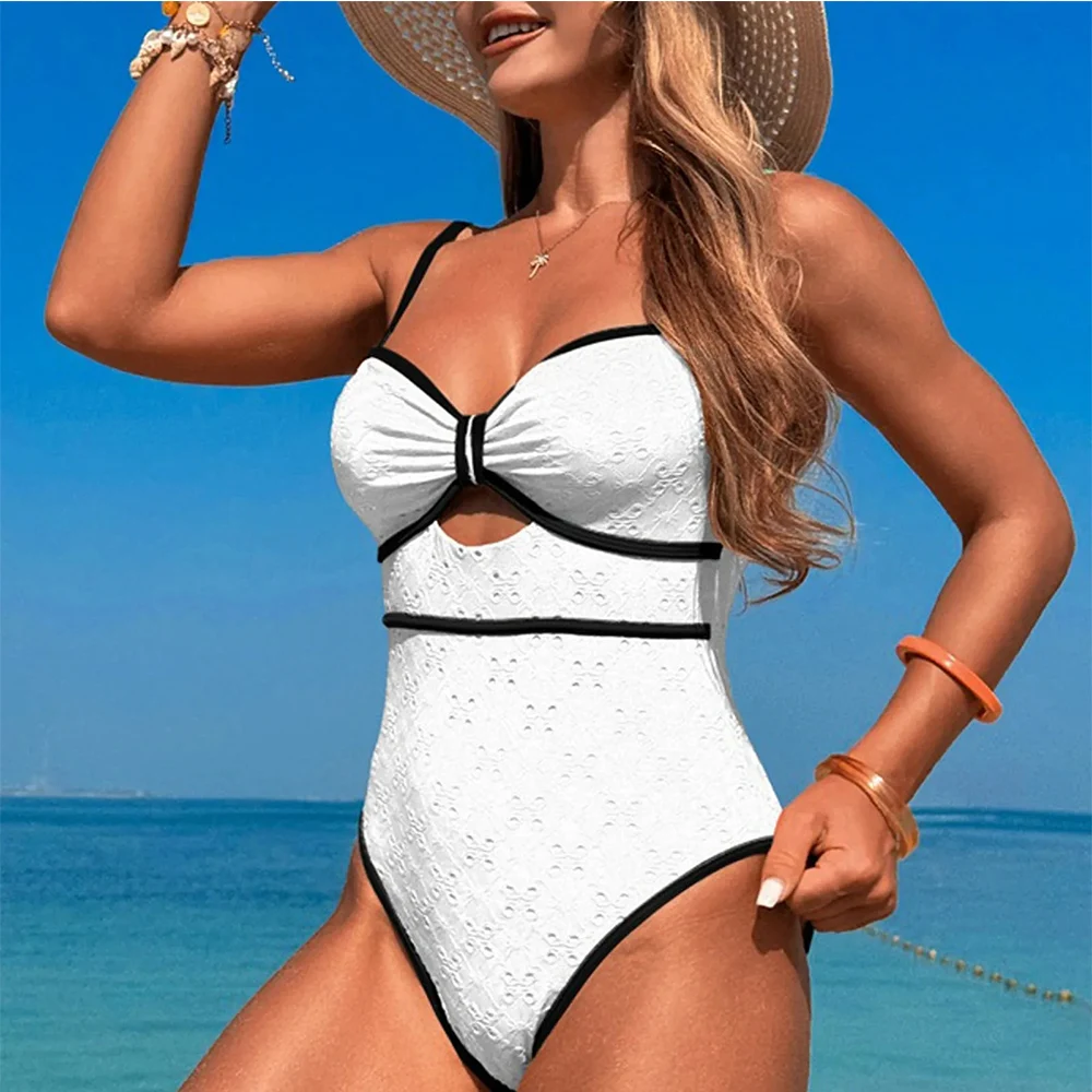 

Sexy Women One Piece Swimsuit Female Swimwear High Waist Monokini Swimming Suit Beachwear Swimming Suit Bathing Suit Biquini